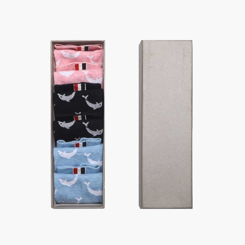 2025Dolphin cotton socks