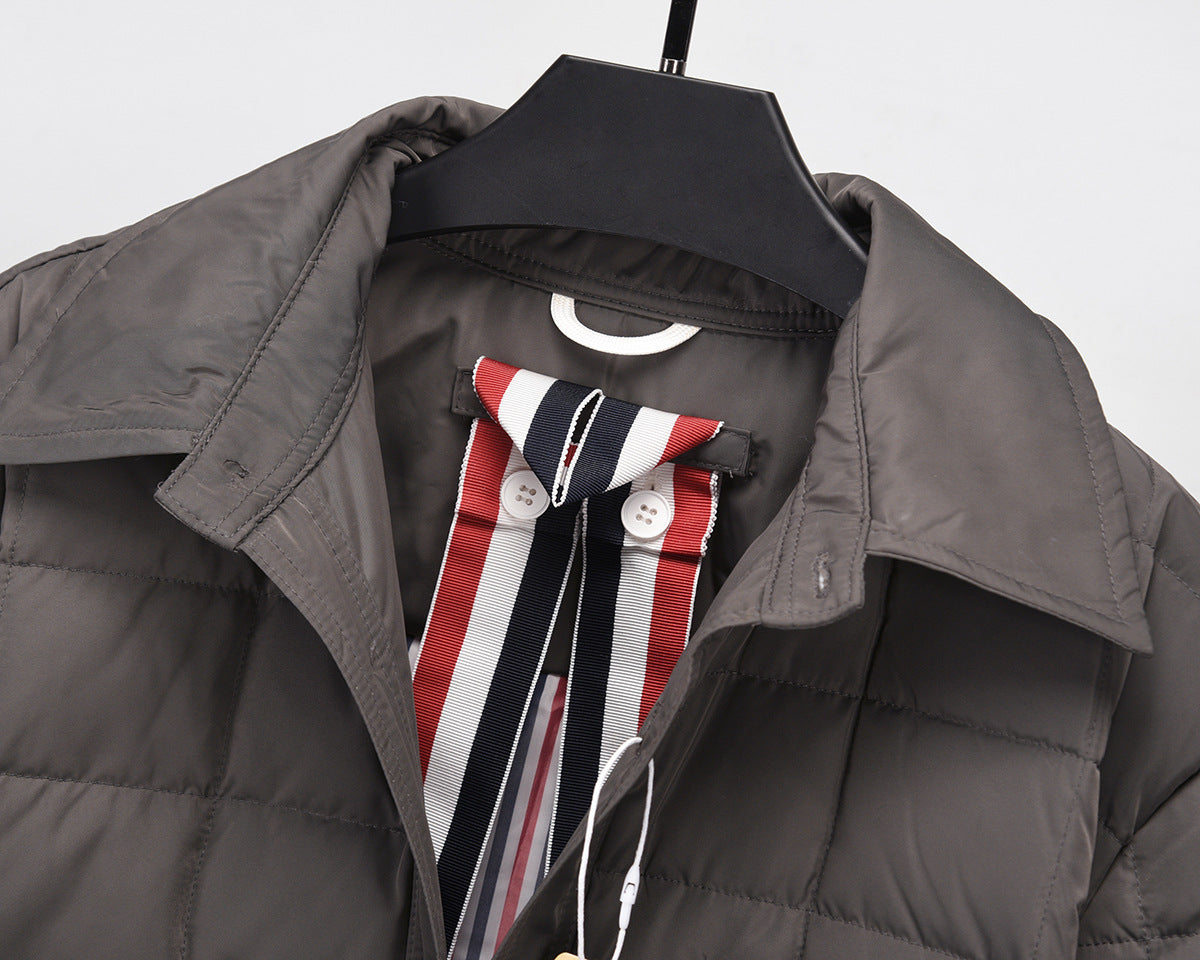 2025 lapel down jacket