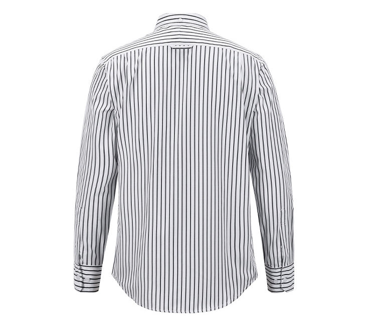 2025 striped business shirt