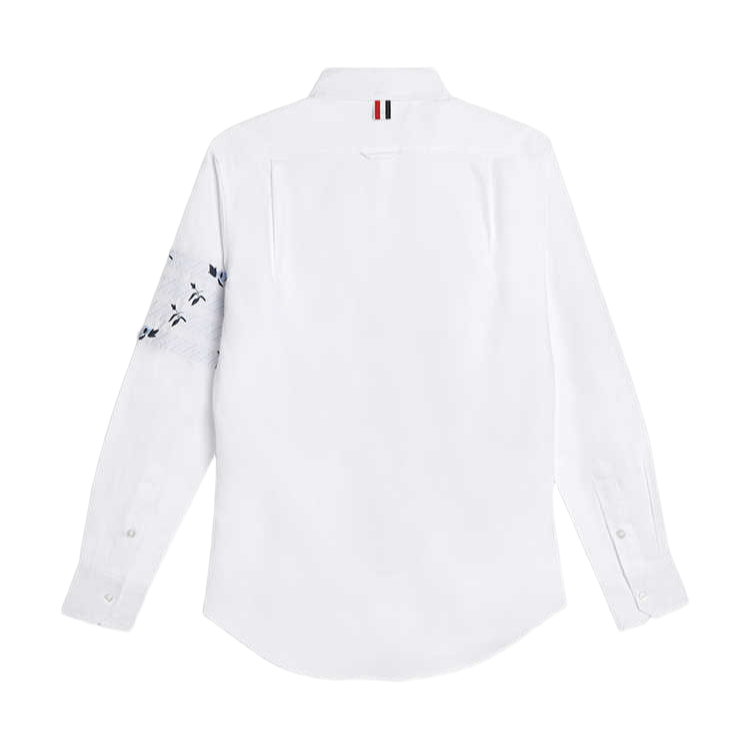 2025 Embroidered flower shirt