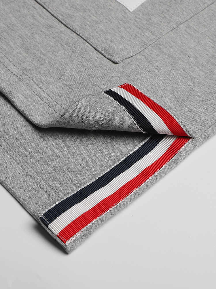 Polo-neck sweatshirt