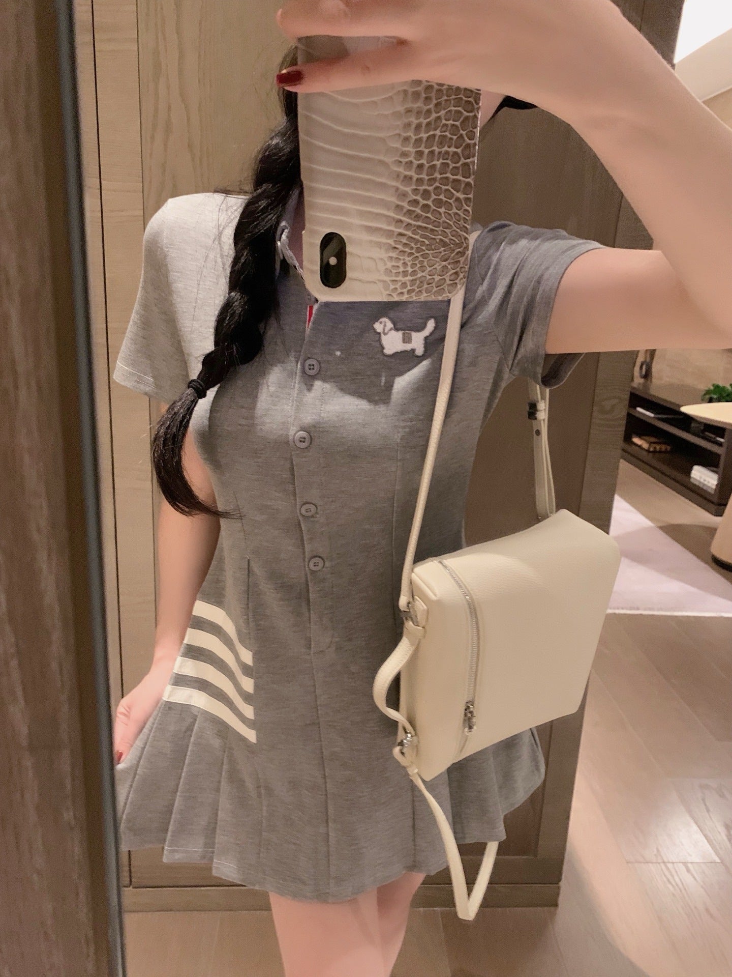 2025 POLO Neck Dress