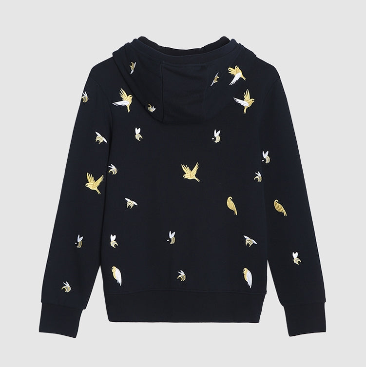 Embroidered hoodie