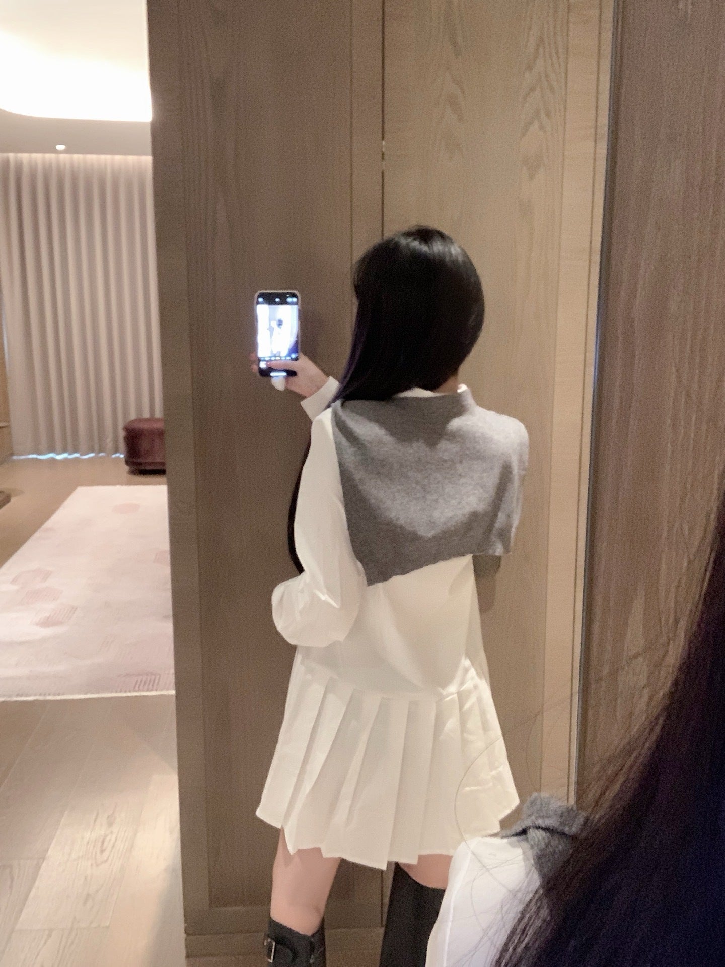 2025 Two-piece pleated skirt