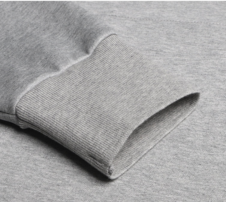 Polo-neck sweatshirt