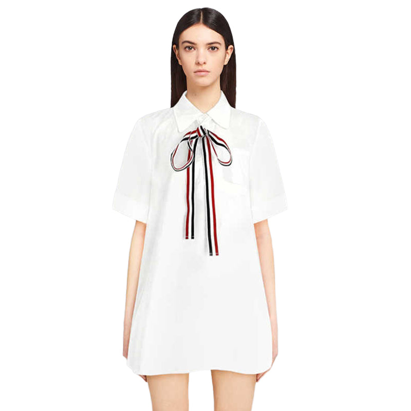 2025  Bow Shirt Dress