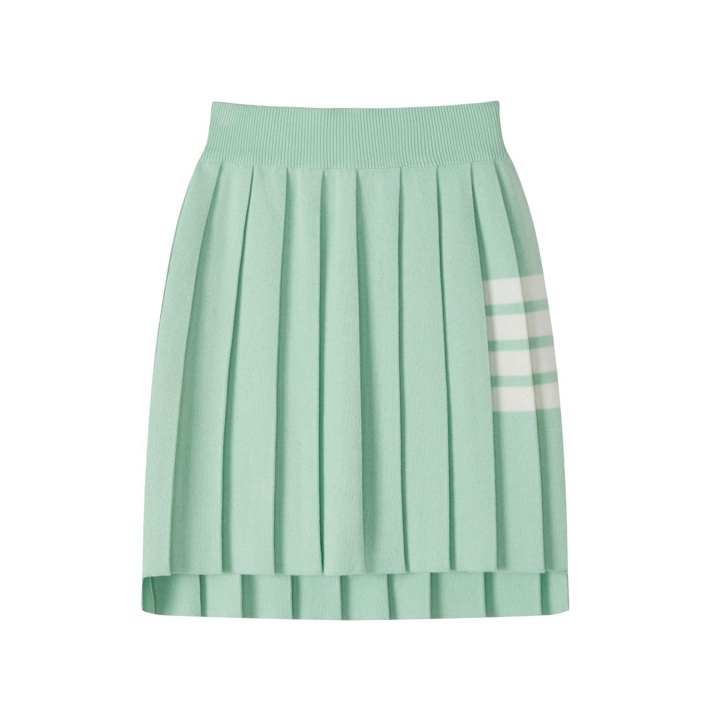 2025 knitted pleated skirt