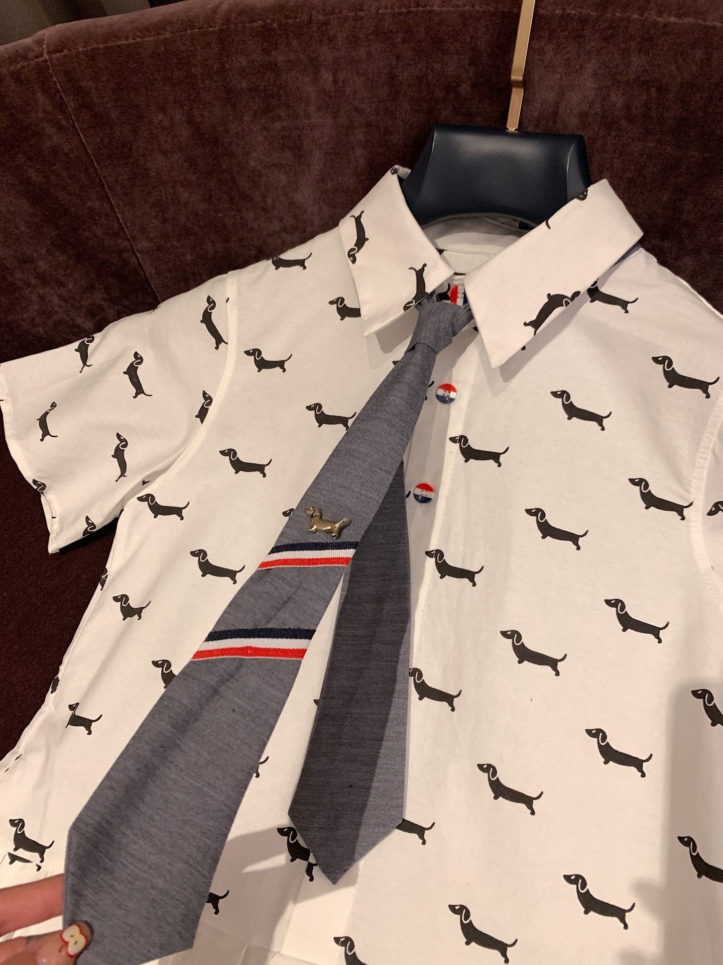 2025ss Puppy Tie Dress