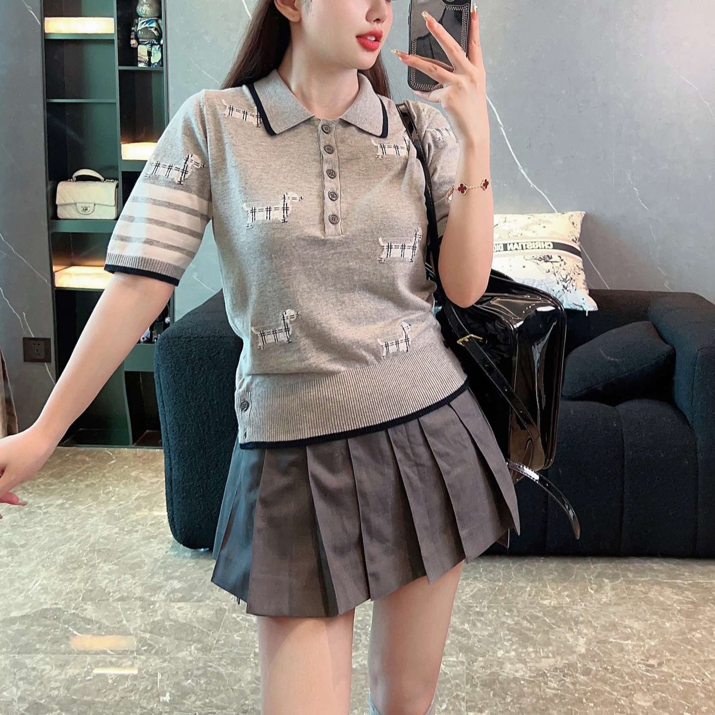 2025  Knitted T-shirt