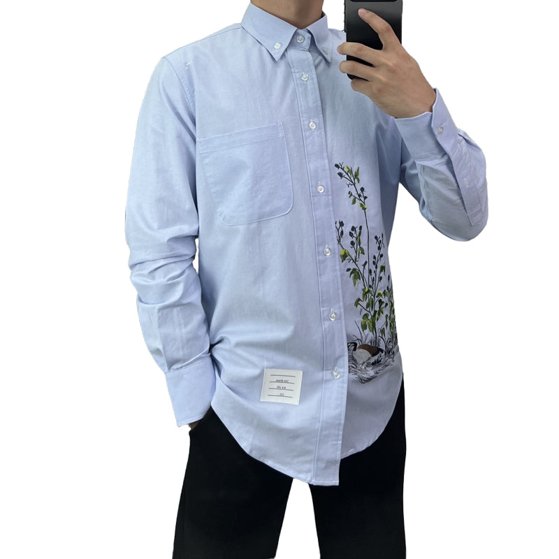 2025 Embroidered Oxford Shirt
