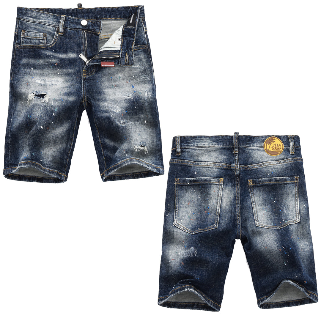 DSQ2 Print Short Jeans