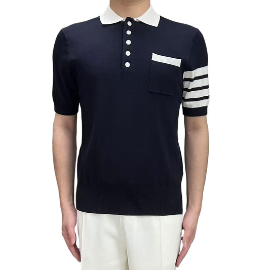 2025 Knitted POLO shirt