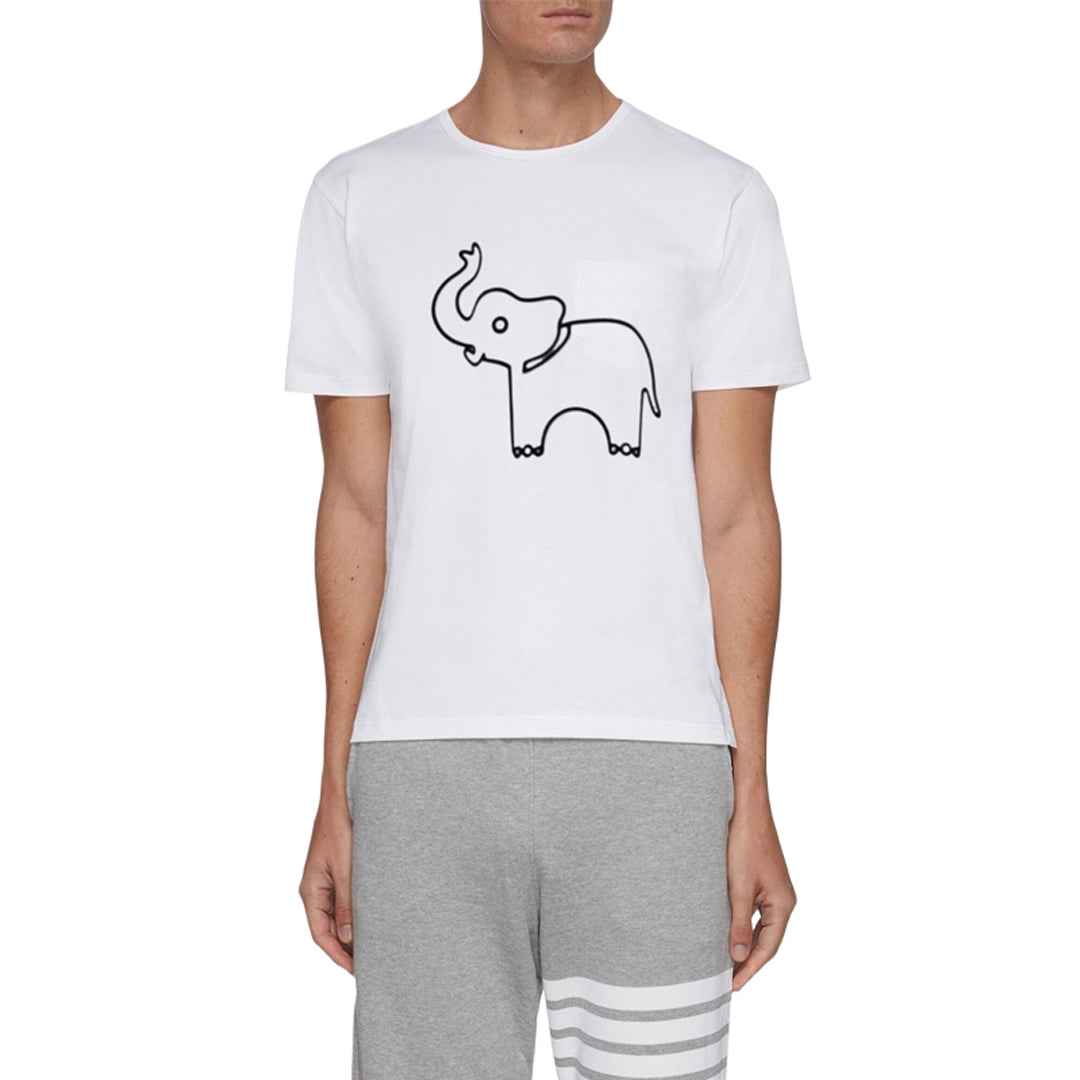 Elephant print T-shirt