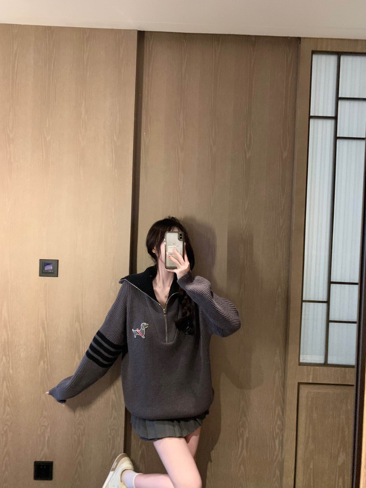 2025 Little Doll Collar Sweater