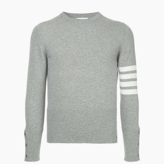 Round neck wool sweater