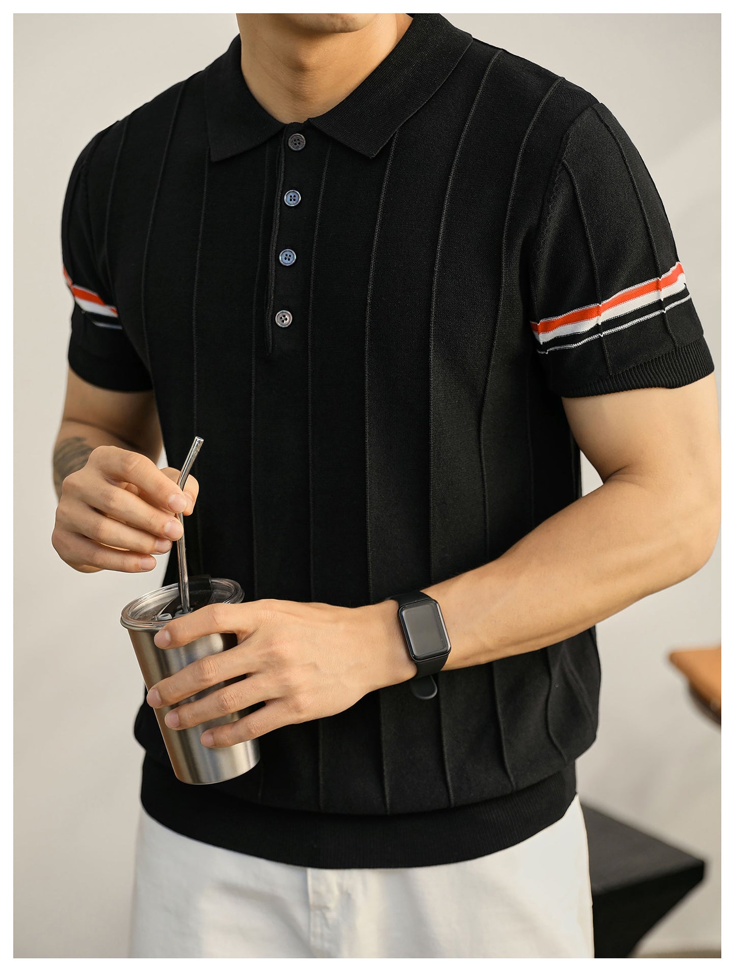 2025  Knitted POLO shirt