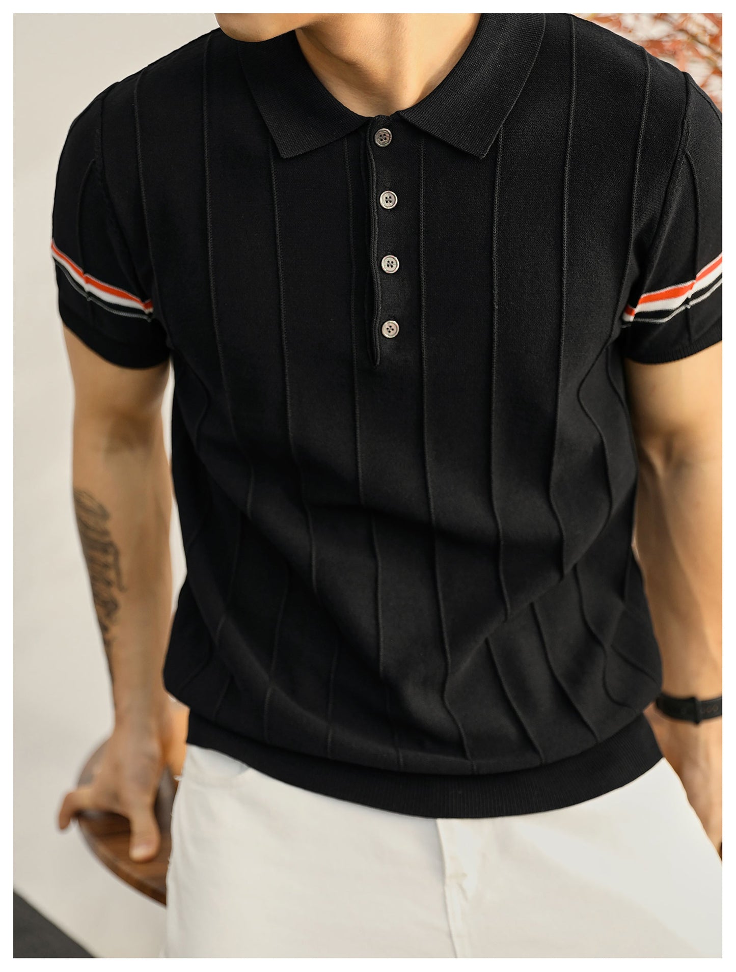 2025  Knitted POLO shirt