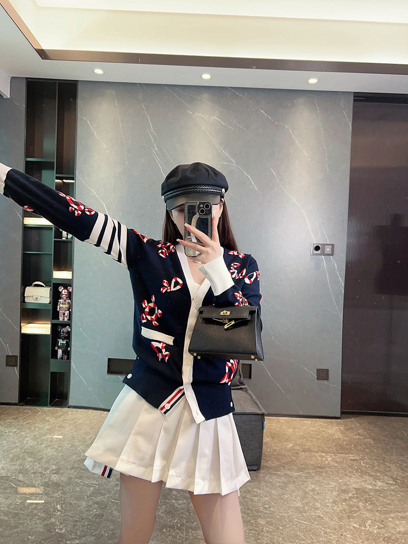 2025 Knitted cardigan