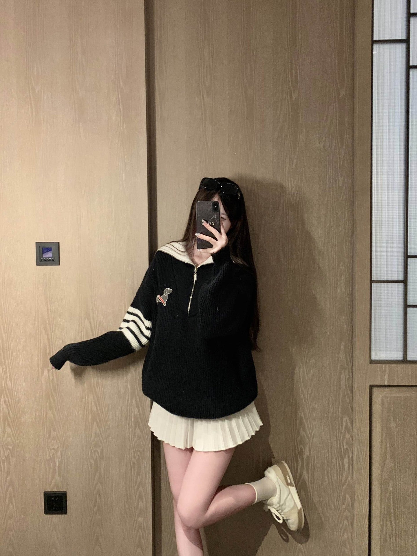 2025 Little Doll Collar Sweater