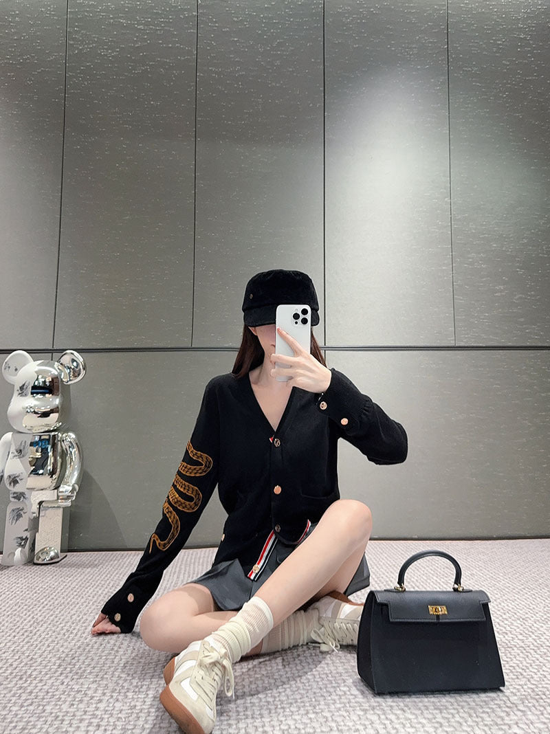 2025 Snake cardigan