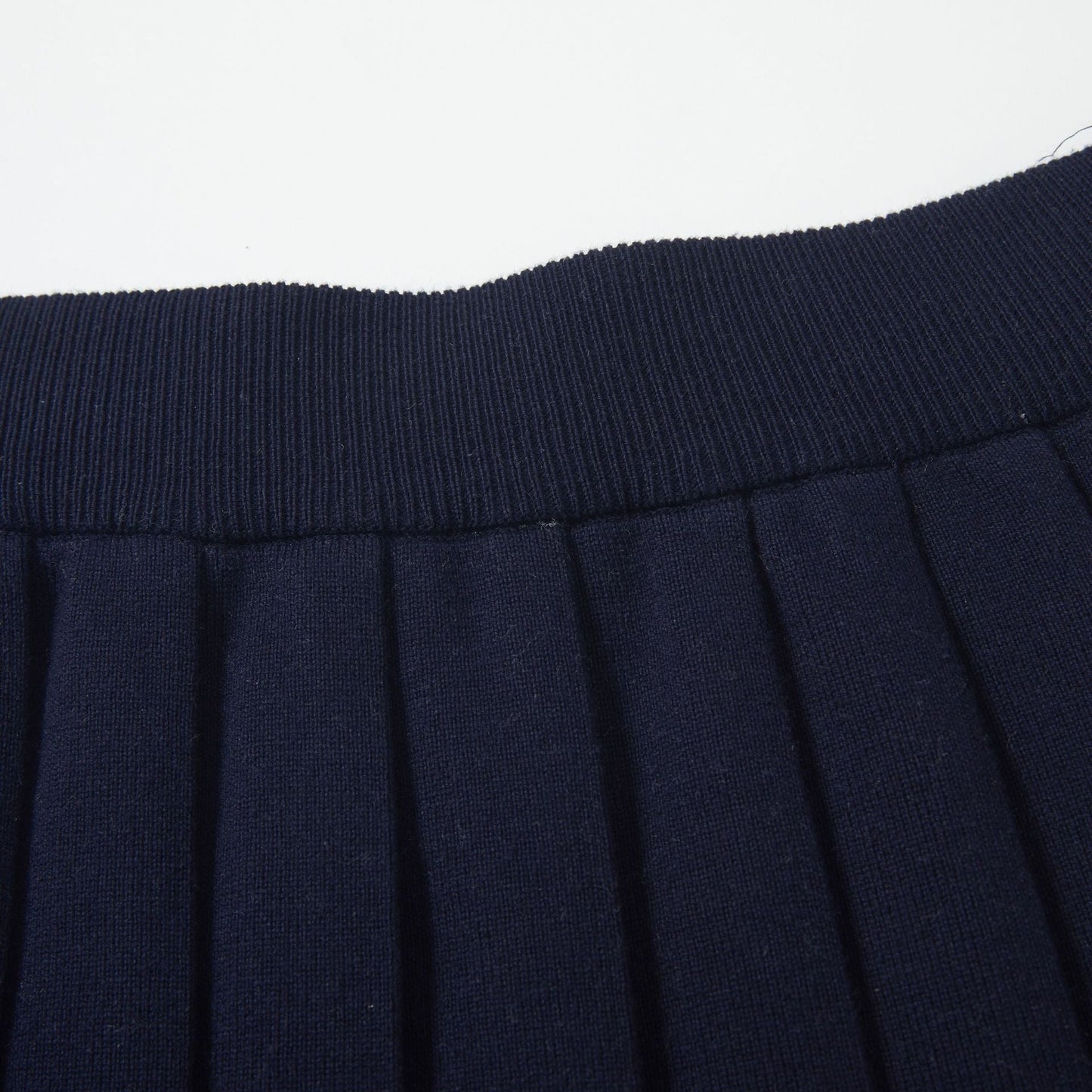 2025 knitted pleated skirt