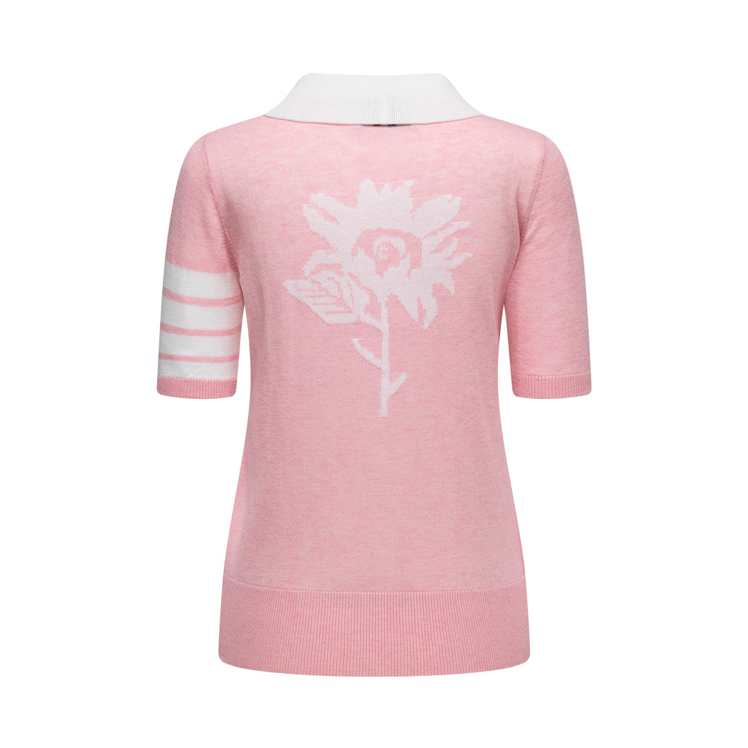 Women Flowers POLO shirt