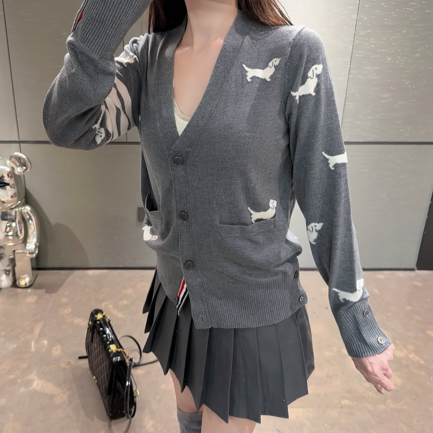 2025 Knitted cardigan