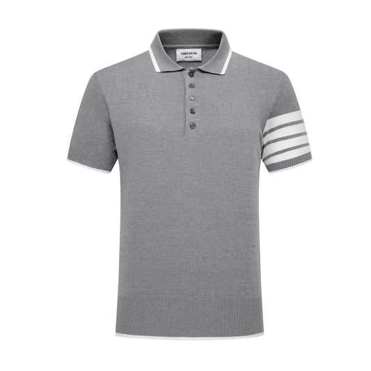 Contrast stripes POLO Shirt