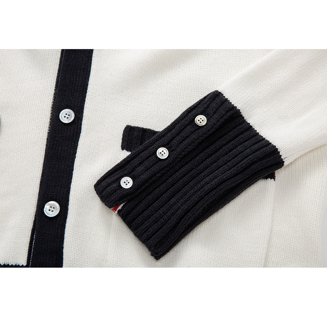 2025ss Colorblock sweater