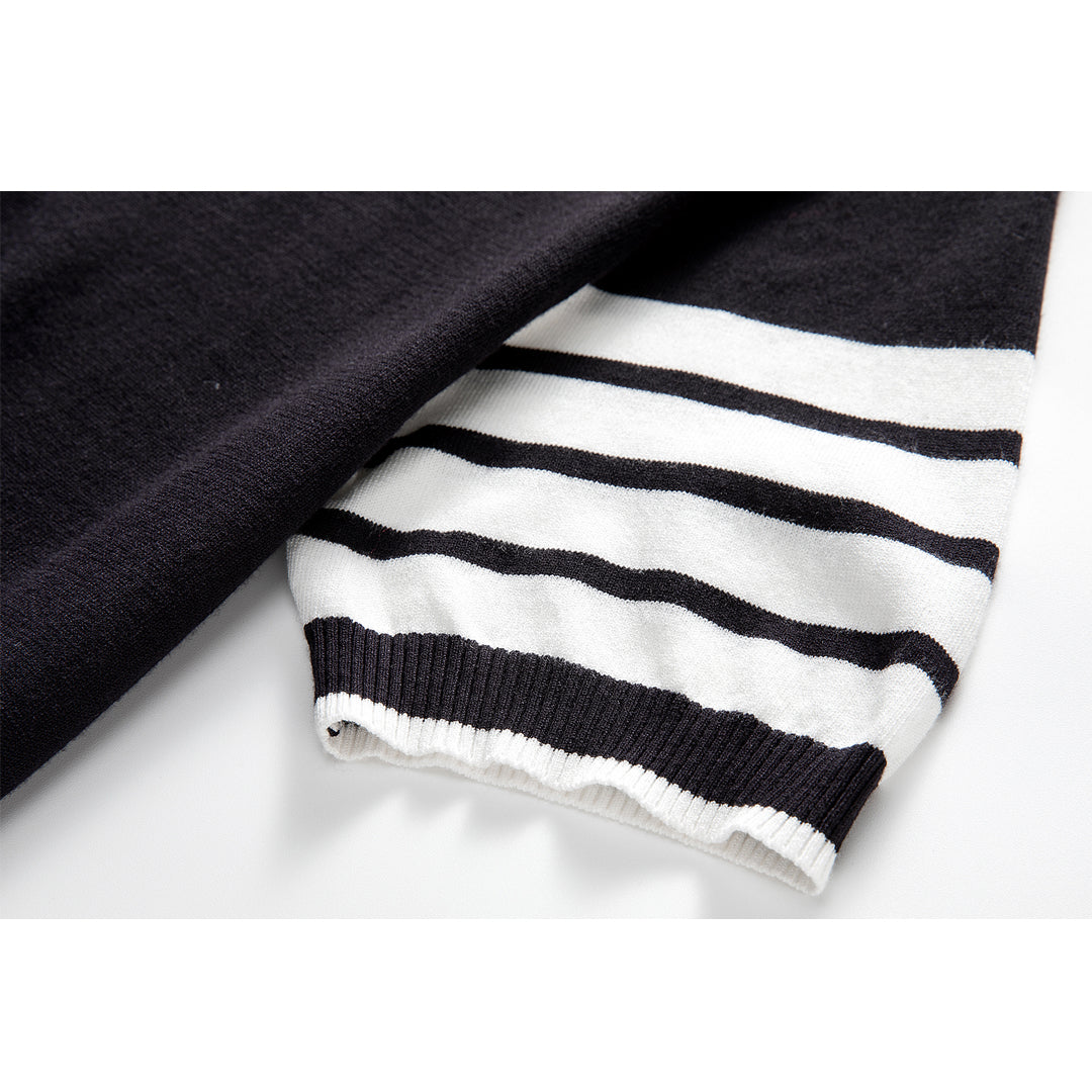 Contrast stripes POLO Shirt