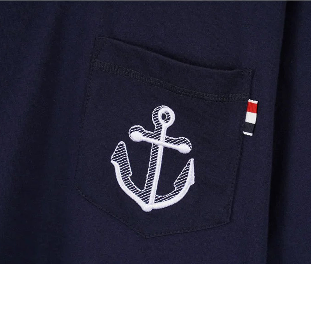 Anchor Embroidery  T-shirt