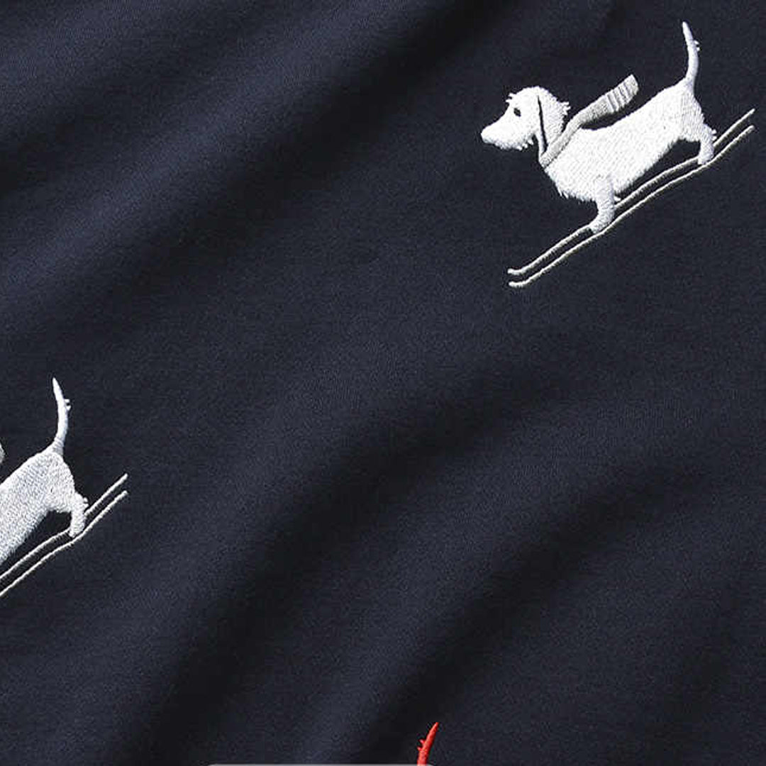 Puppy Embroidery Sweatshirt