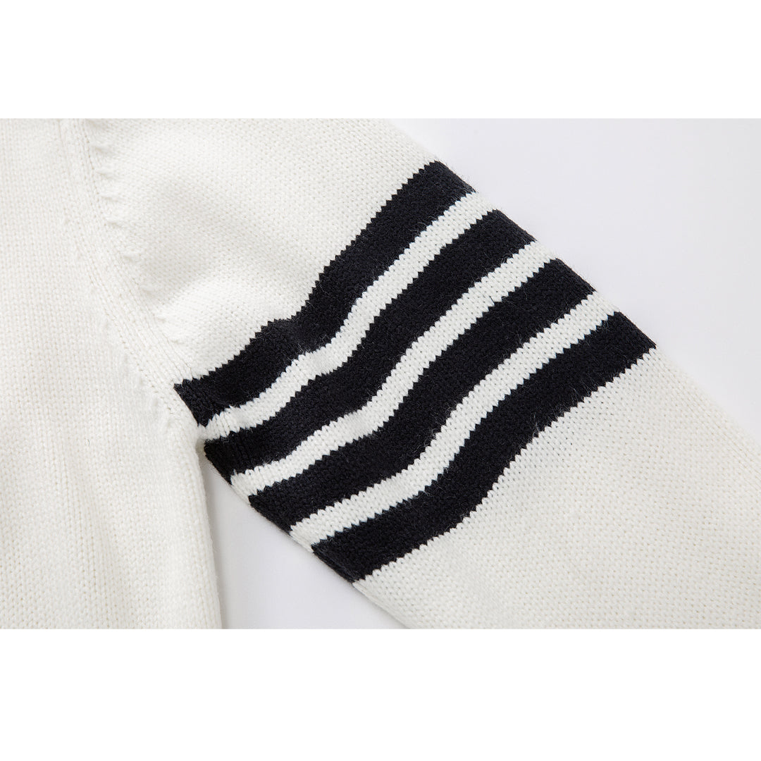 2025ss Colorblock sweater