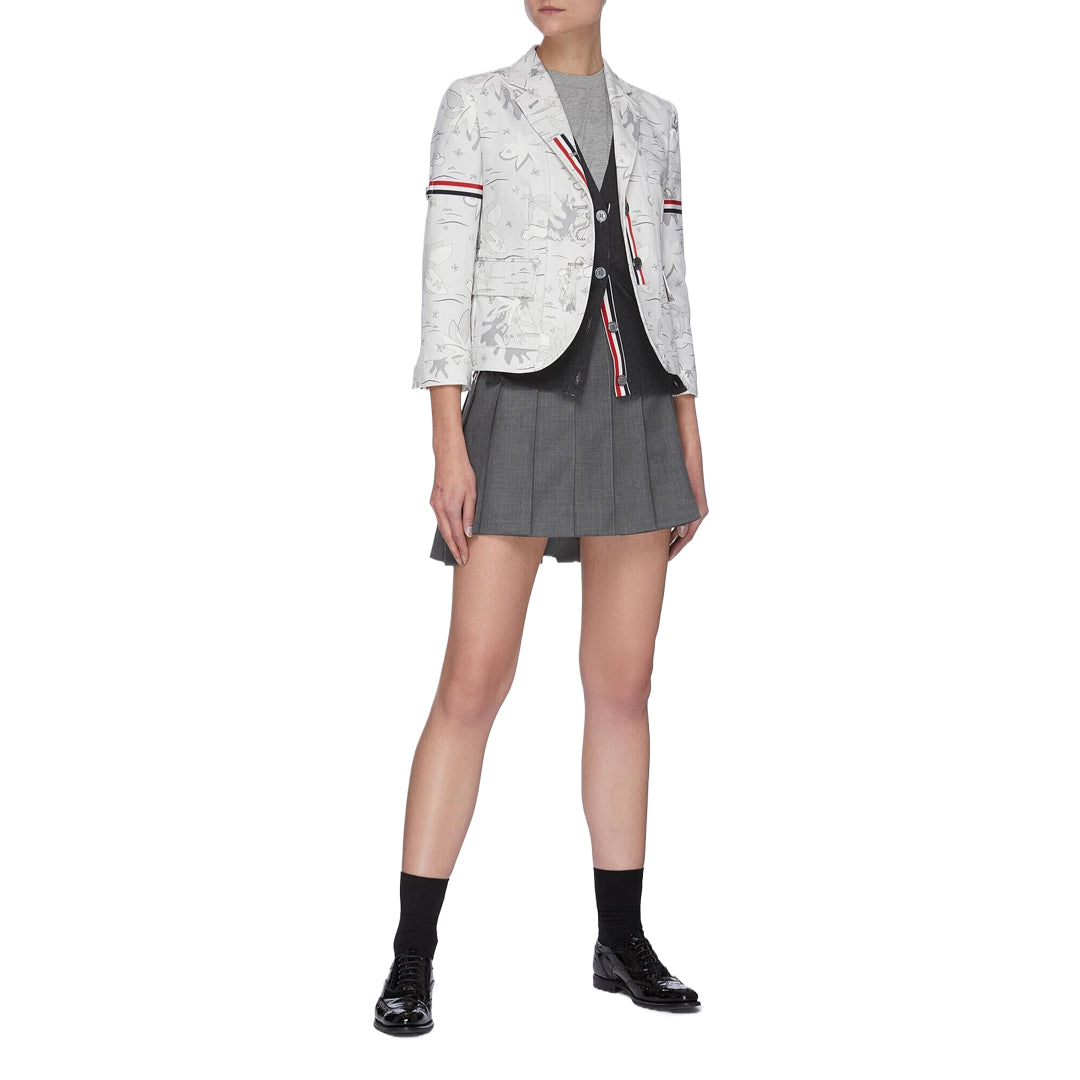 Ski Dog Print T-shirt