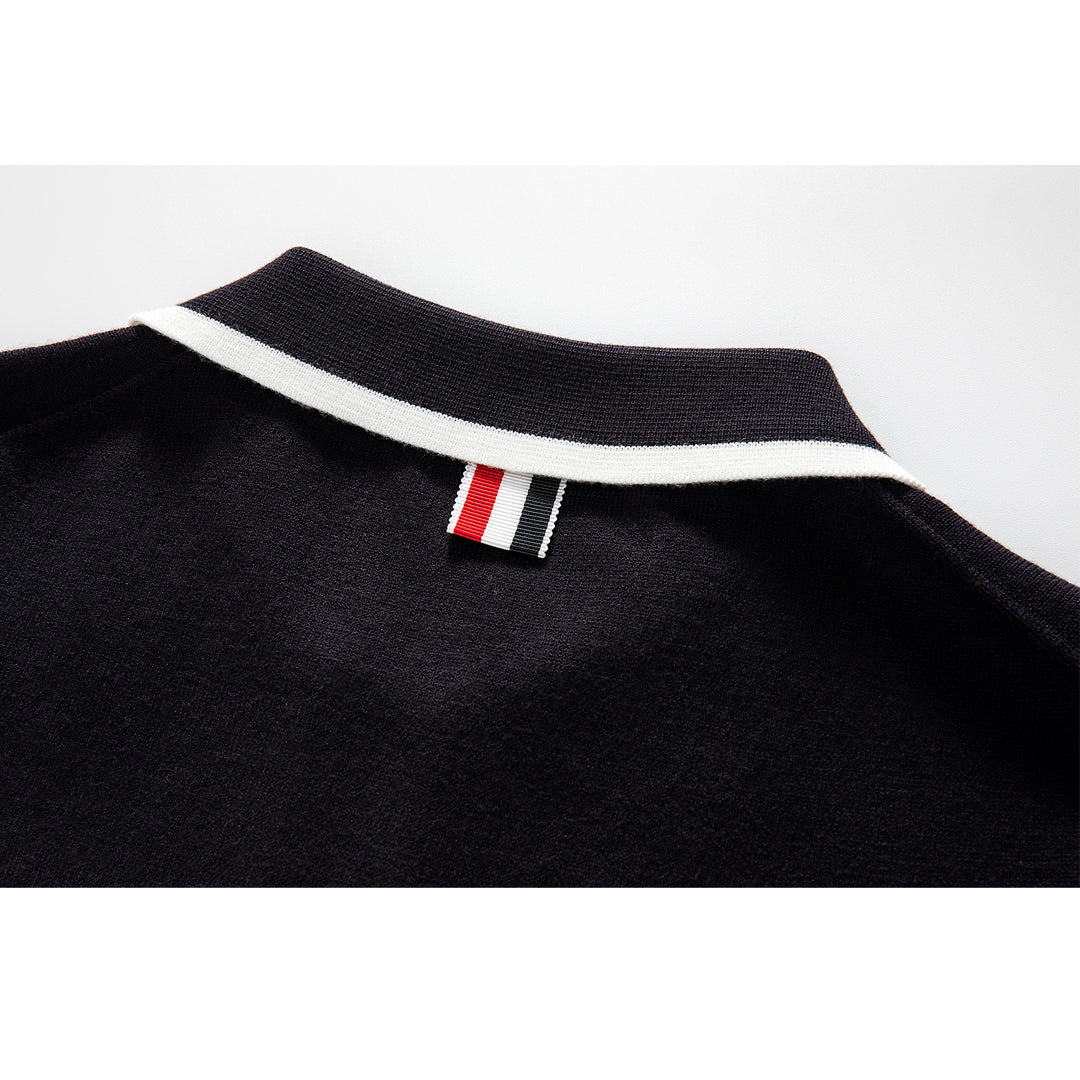 Contrast stripes POLO Shirt