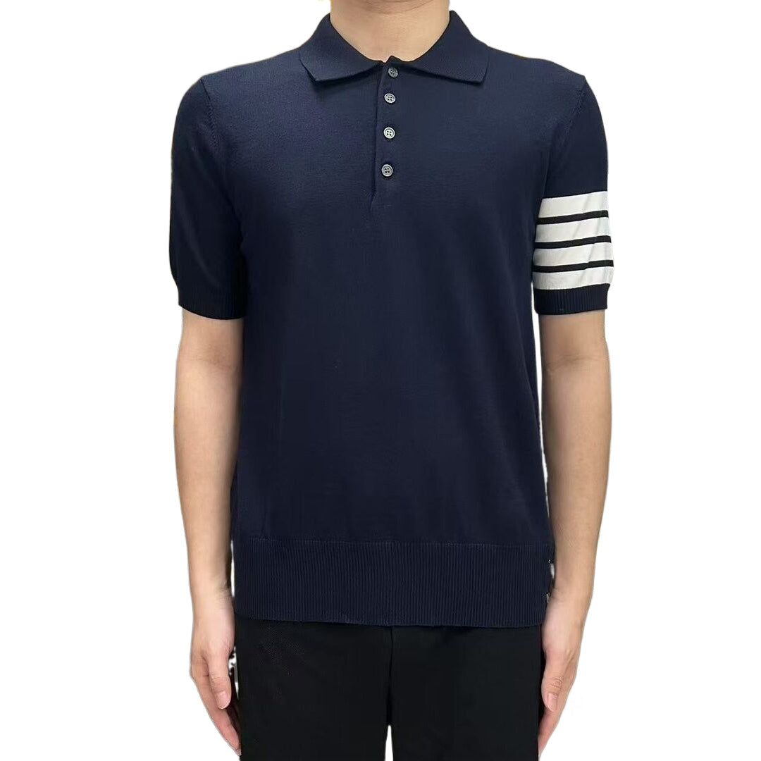 2025  Sailboat Knitted POLO Shirt