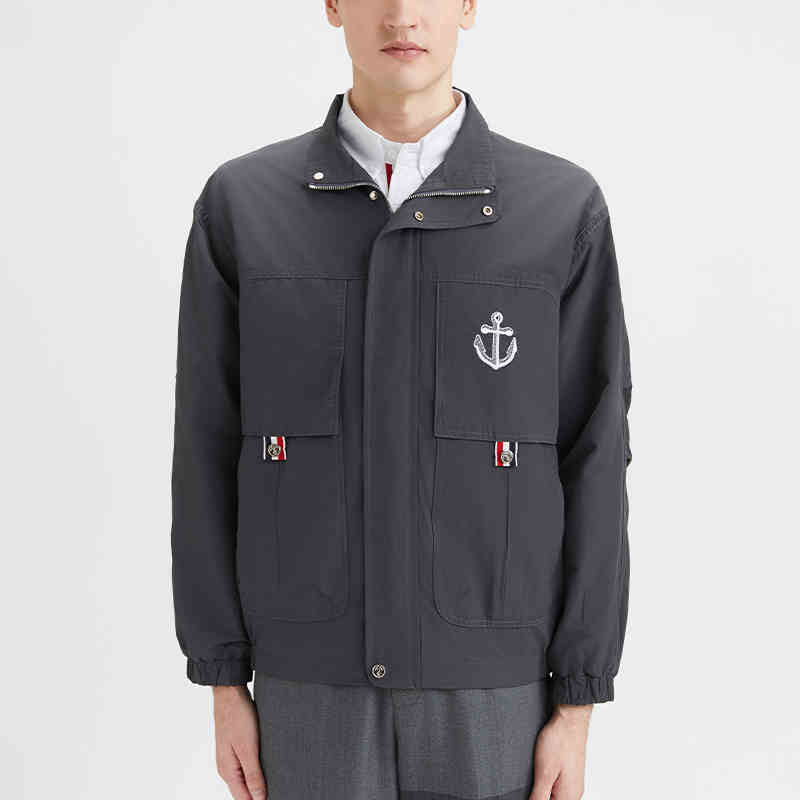 Anchor embroidery Jacket