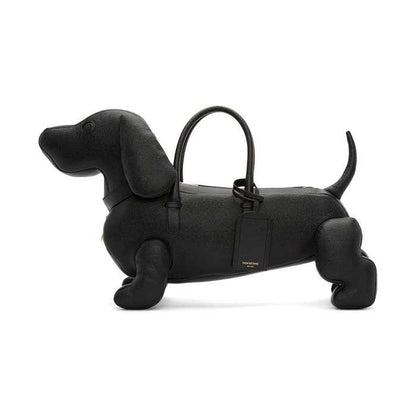 2025  Premium Cowhide Dachshund Tote Bag