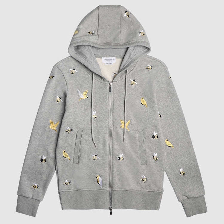 Embroidered hoodie