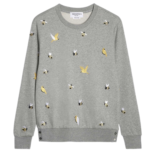 Embroidered sweatshirt