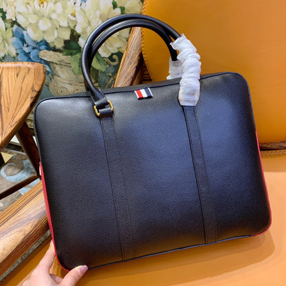 2025  Top-grade leather briefcase
