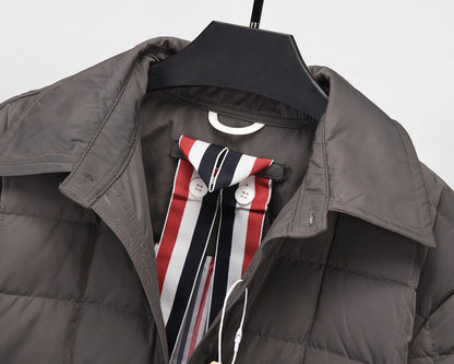 2025 lapel down jacket