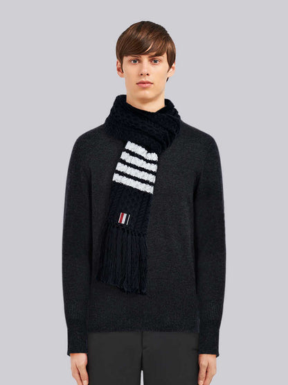 2025  Twisted scarf for men and women