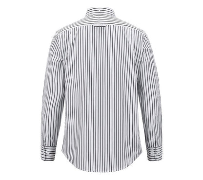 2025 striped business shirt