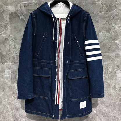 2025  Top-quality denim down jackets