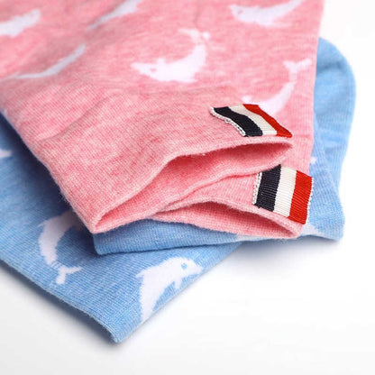 2025Dolphin cotton socks