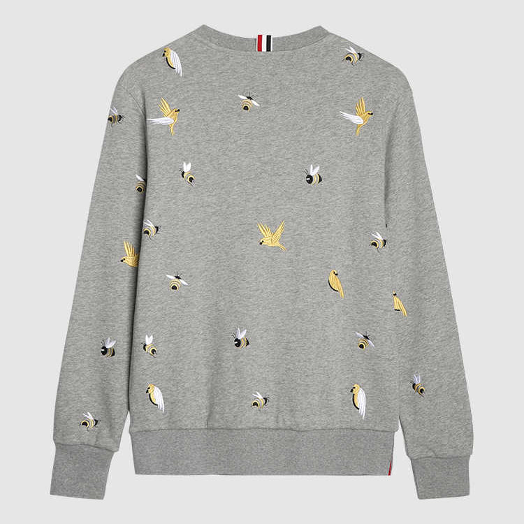 Embroidered sweatshirt