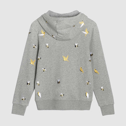 Embroidered hoodie