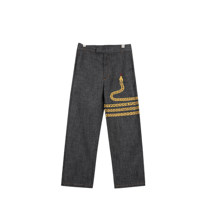 2025ss Embroidered jeans