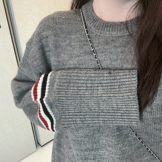 Crew neck knitwear